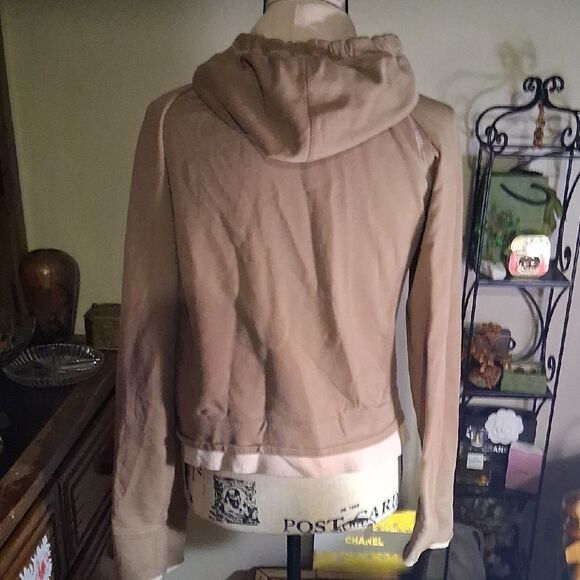 Element Women's Brown Zip-Up Hoodie Large - Picture 7 of 9